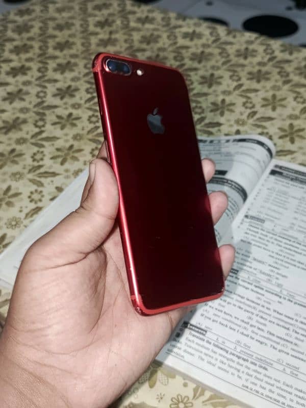 iphone 7 plus pta approved 256 gb all ok red color 2