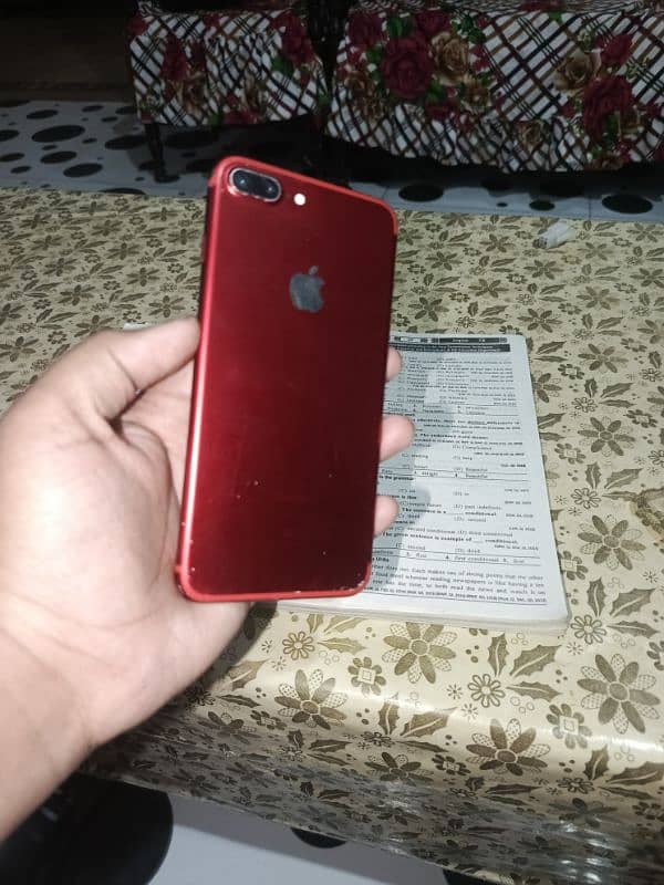 iphone 7 plus pta approved 256 gb all ok red color 6