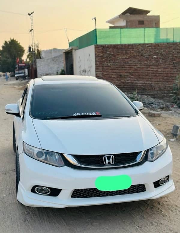 Honda Civic rebirth Oriel 2013 0