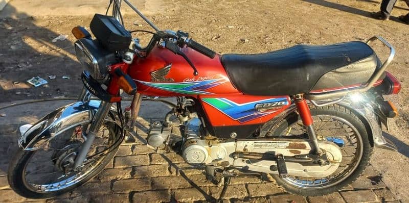 Honda cd 70 2013 jhelum regd 1