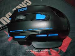 Hell Hound Gaming Mouse 7200 Dpi And Extra Weights    Mouse