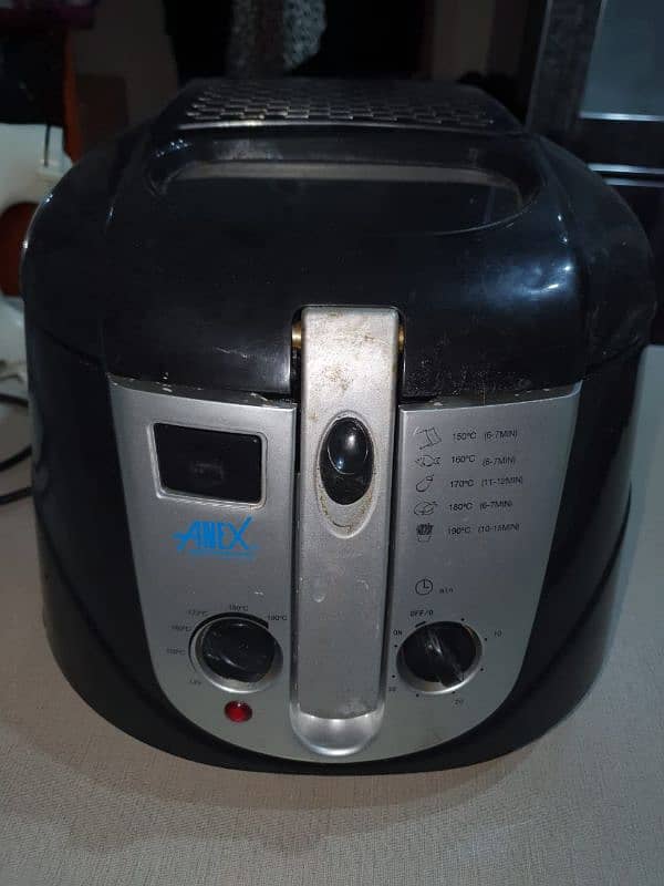 Anex Deep Fryer – Slightly Used, Efficient & Durable 0