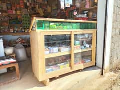 Urgent sells Freezer and wooden Almari of Shop