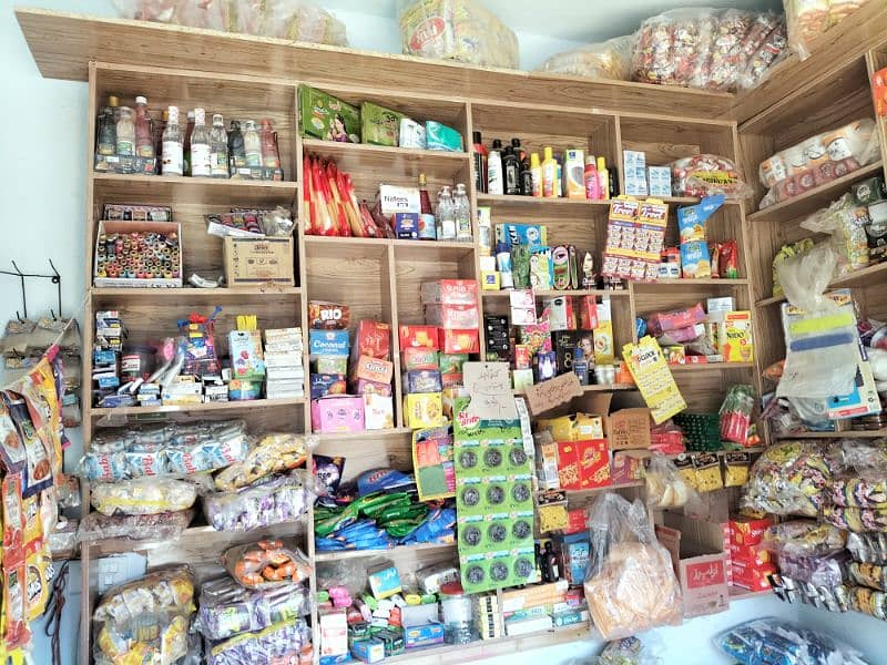 Urgent sells Freezer and wooden Almari of Shop 2