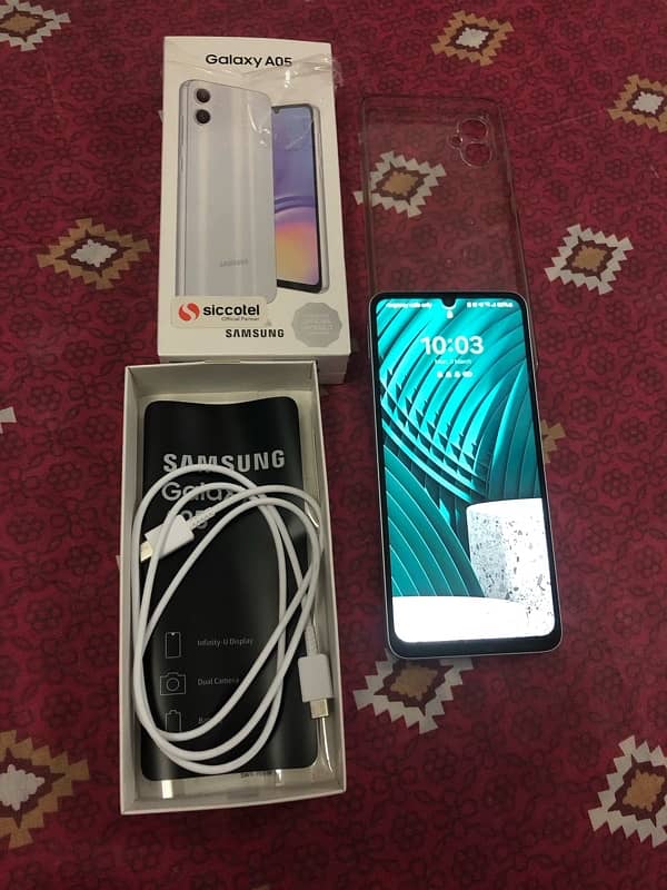 Samsung A05 6/128gb 1 month used 1