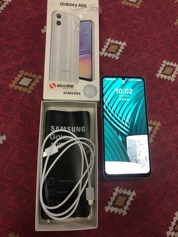 Samsung A05 6/128gb 1 month used 2