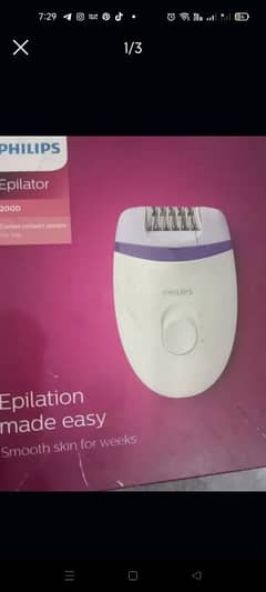 Philips epilator