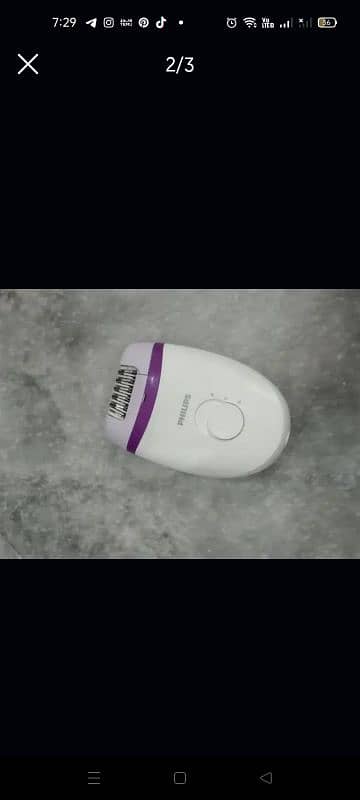 Philips epilator 1