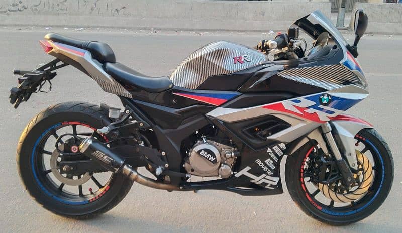 BMW S1000RR 400cc dual cylinder 2021 model 4