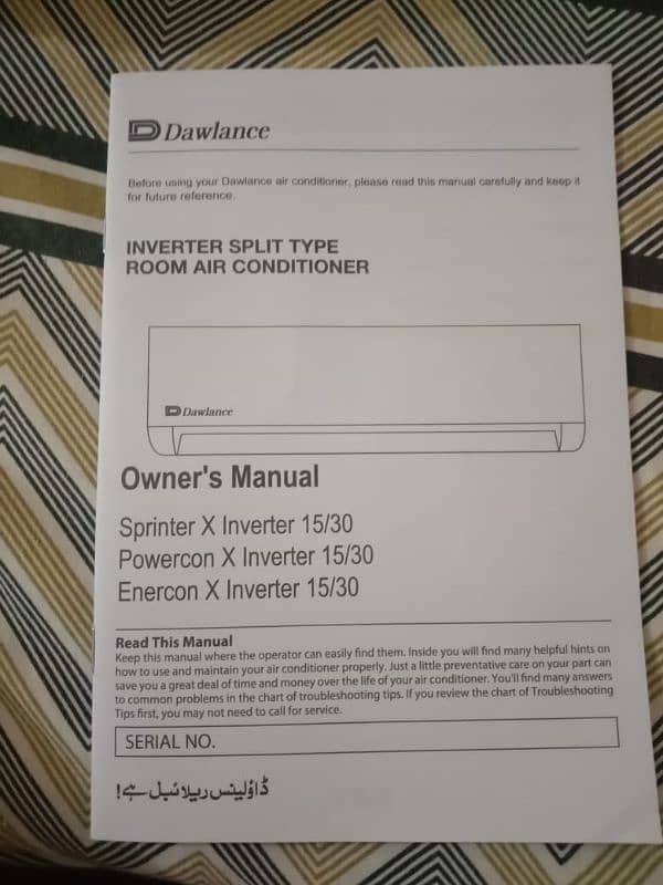 Dawlance Sprinter x inverter 15/30 for sale 1