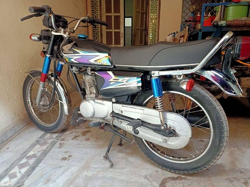 Honda 19/20 model biomatric mojood hai blkul new bike hai koi Kam ni 4