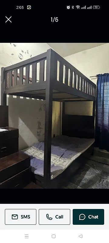 bunker bed for urgent sale 2