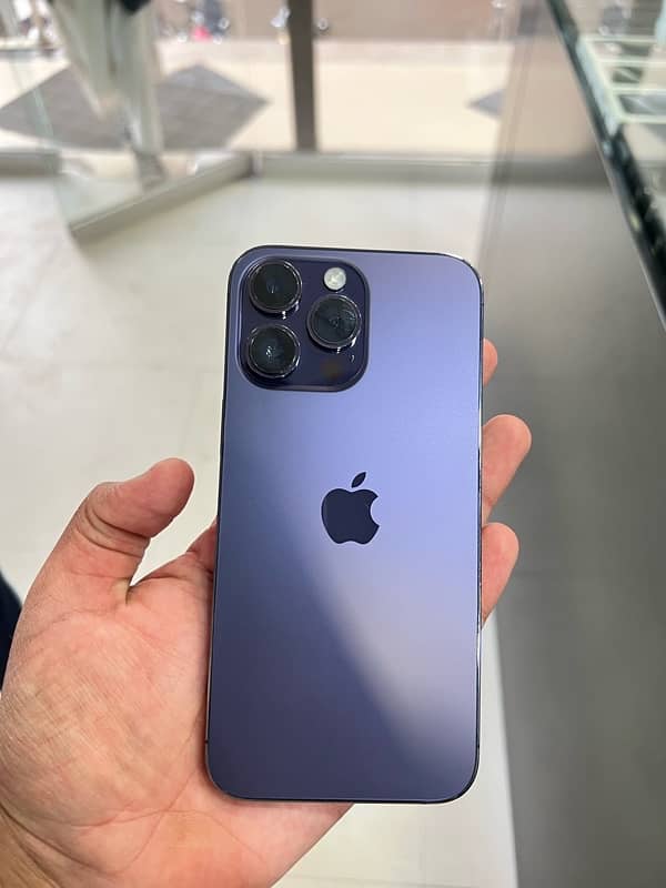 Iphone 14 pro max non pta 128 GB Contact me whatsapp 03428488143 0