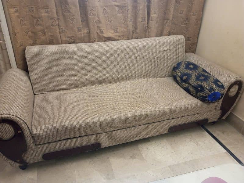 5 Seater Sofa Set & Sofa Come Bed 5