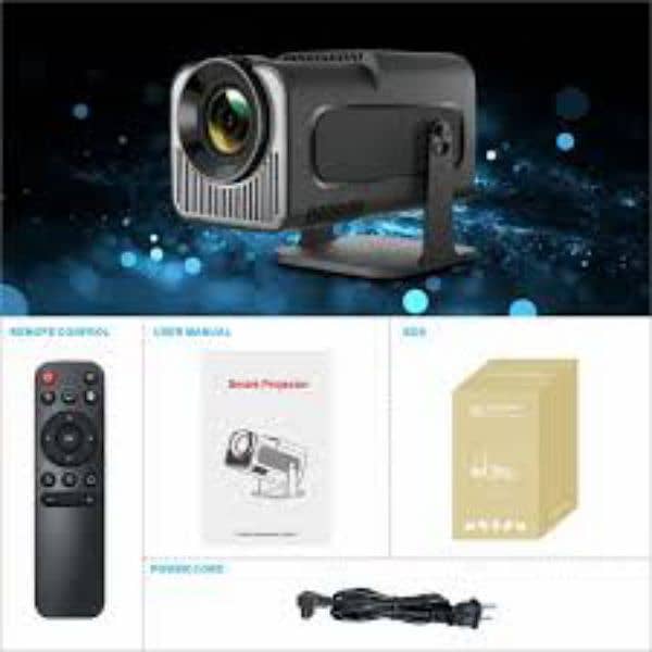 HY320 Portable Auto Keystone Projector,FHD 1080P Smart Projector 1