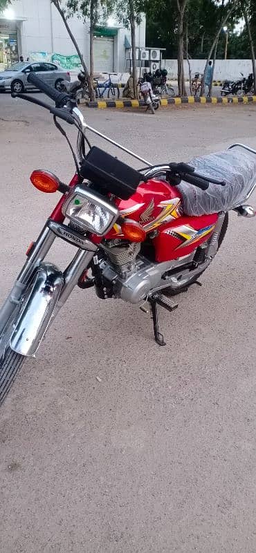 Honda Cg 125Red 2