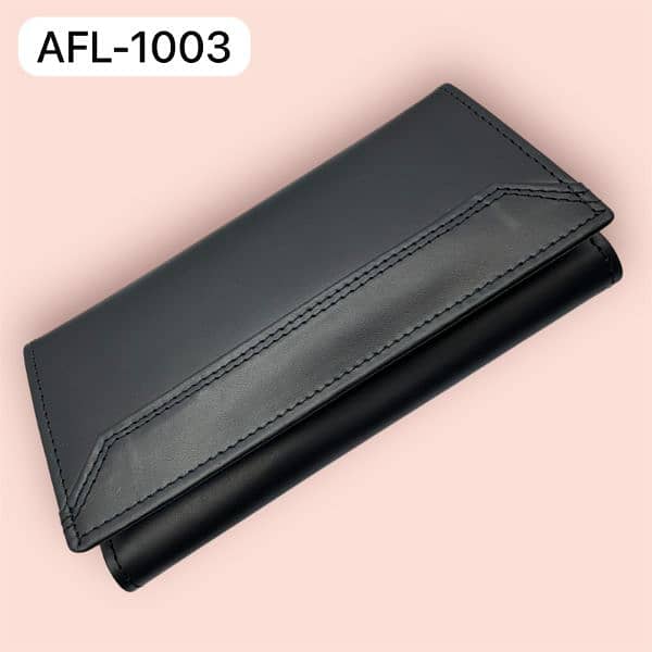 100% Genuine Cow Leather Long Wallet | Premium Long Wallet 1