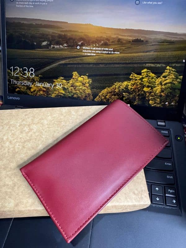 100% Genuine Cow Leather Long Wallet | Premium Long Wallet 2