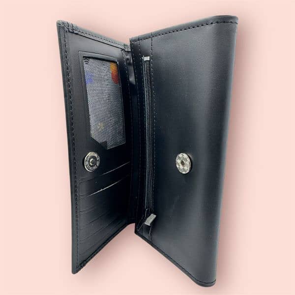 100% Genuine Cow Leather Long Wallet | Premium Long Wallet 9