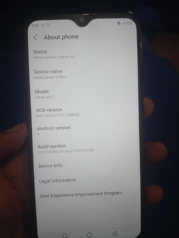 Infinix smart 3 plus 2/32 2