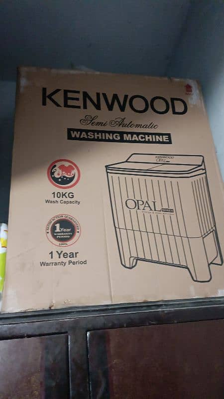 Kenwood 10KG Semi Automatic Washing Machine Opal Series 0