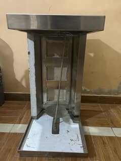 brand new shawarma machine without using