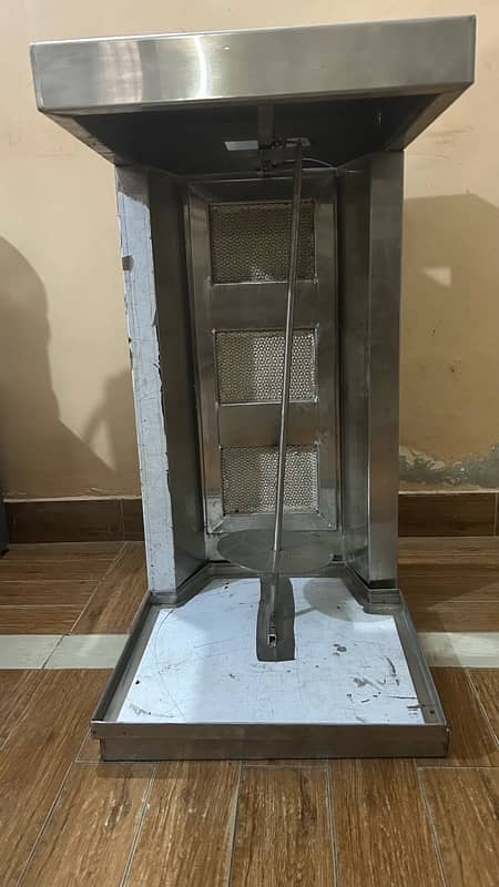 brand new shawarma machine without using 1