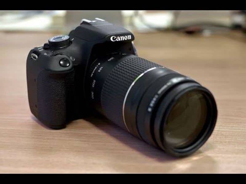 DSLR camera 4000d 75-300mm lens 0