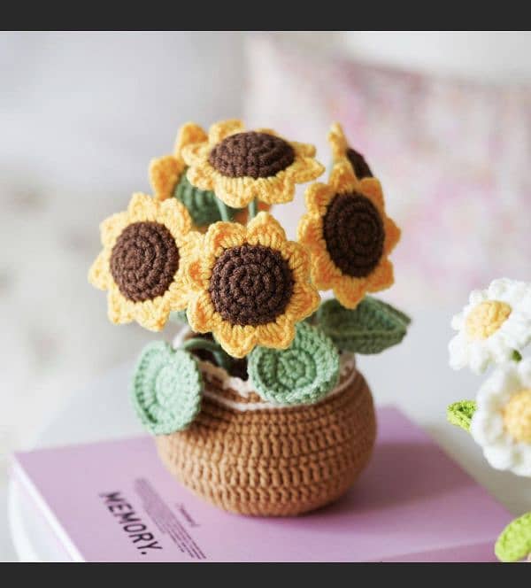 crochet pot 4