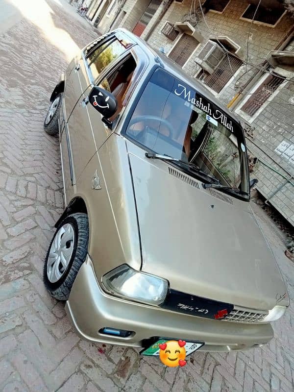 Suzuki Mehran VX Euro !! Gold Beauty Model 2017/2018 A. C+Hetar Chilll 7