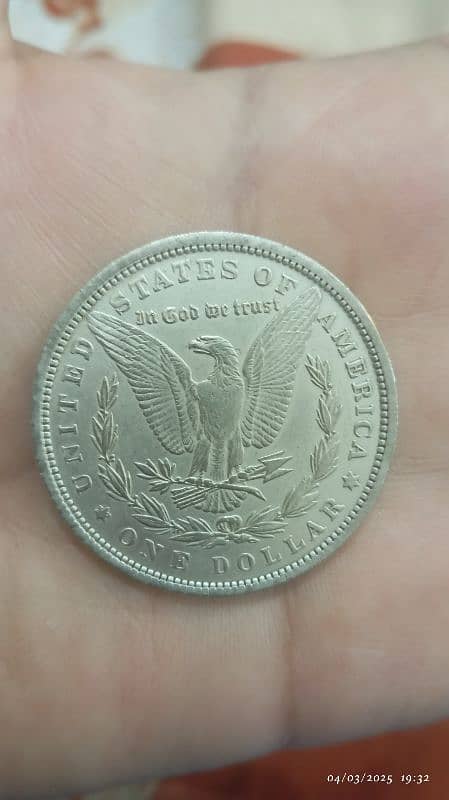 American Silver coin 1