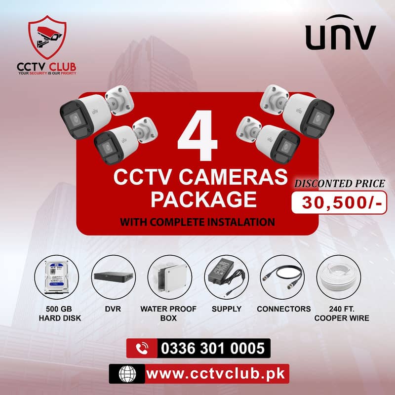 Uniview CCTV Cameras Installation 0