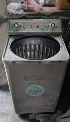 washing machine full steel body, working fine