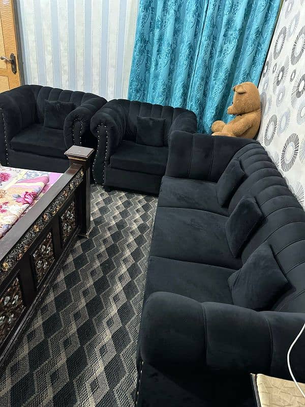 5 Seater sofa set 3+1+1 3