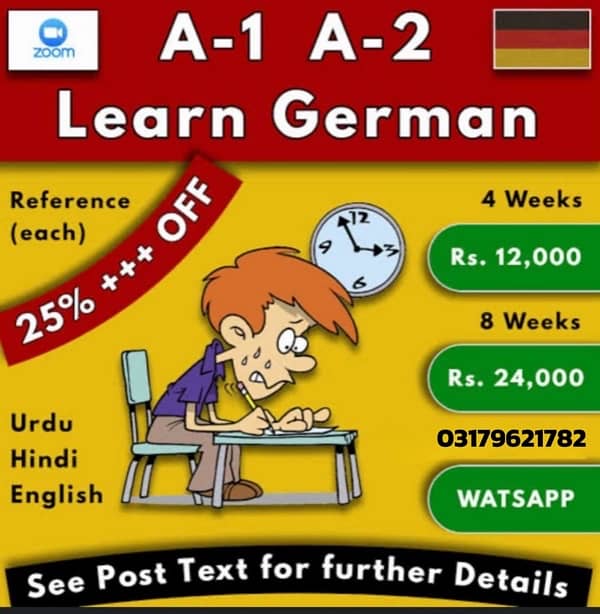 German Language A1 and A2 0