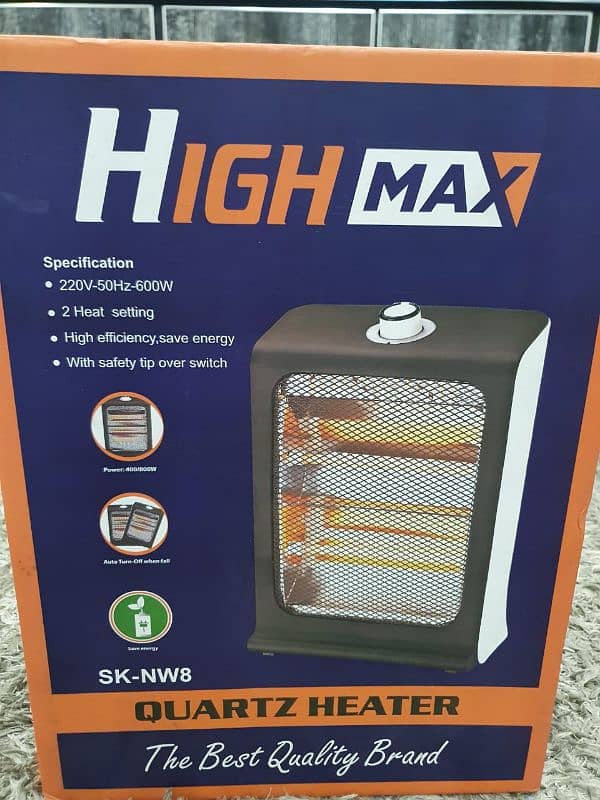 HighMax Electric Heater – Powerful, Safe & Energy-Efficient! 0