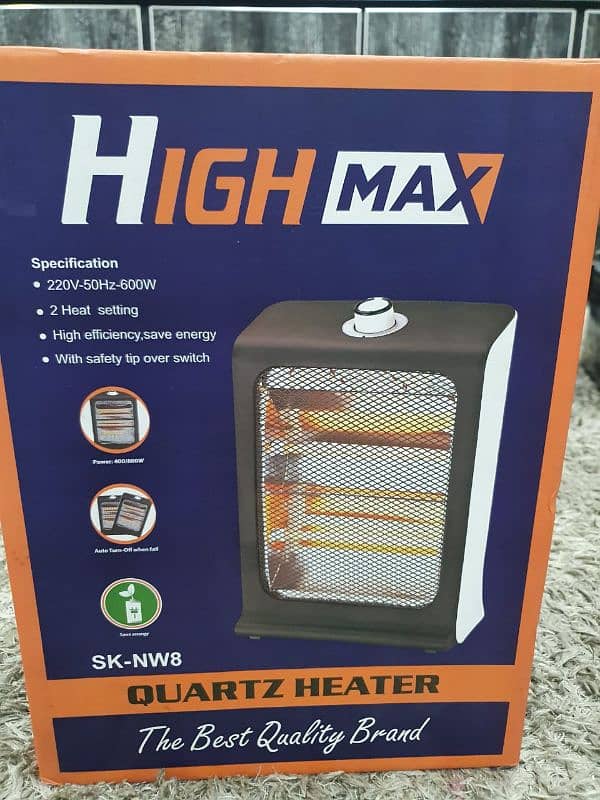 HighMax Electric Heater – Powerful, Safe & Energy-Efficient! 2