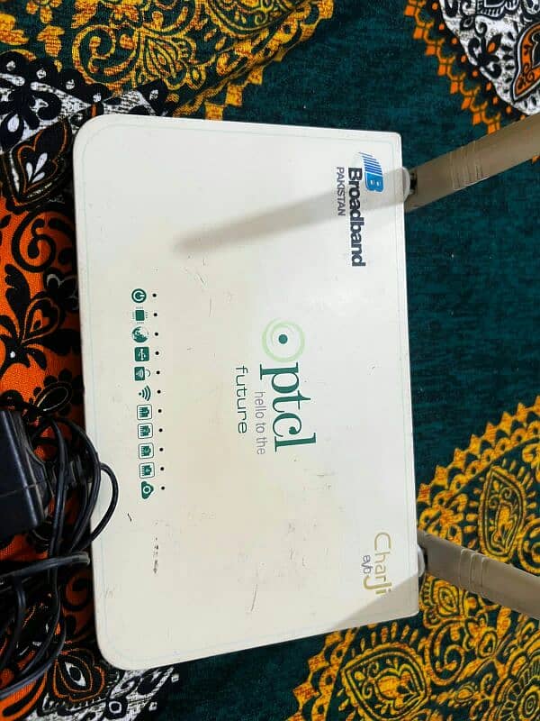 Ptcl modem WiFi router 0