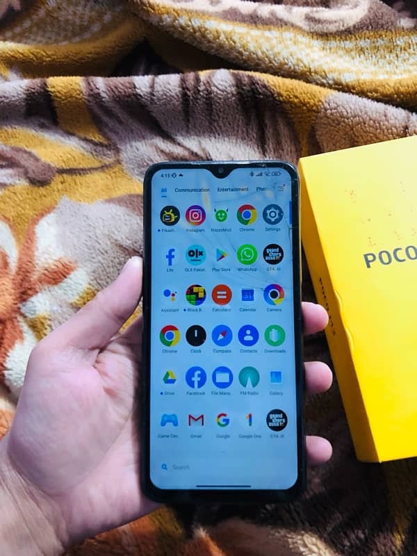 Poco m3 4/64gb with box seald 1