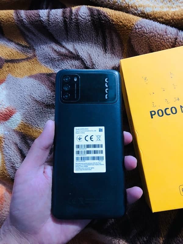 Poco m3 4/64gb with box seald 9