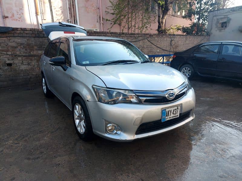 Toyota Corolla fielder hybrid 2014 model 4