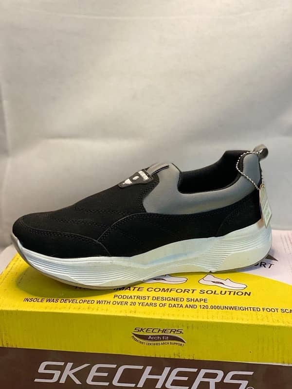 Men's EVA Fancy Skechers - Black 3