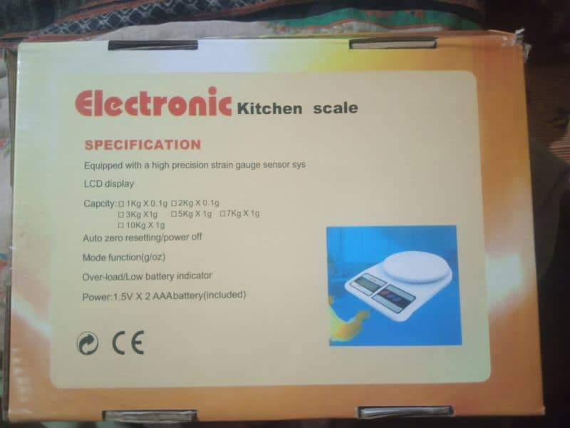 Electronic Kitchen Scale 2