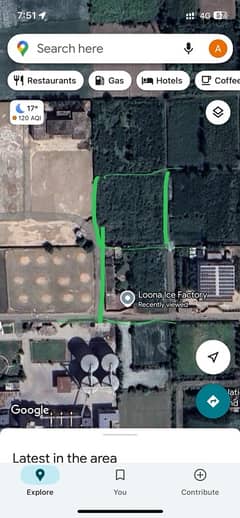 Plot for sale for any industry near Faisalabad road.