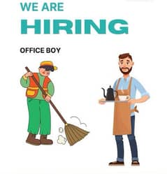 We are looking for a Office Boy