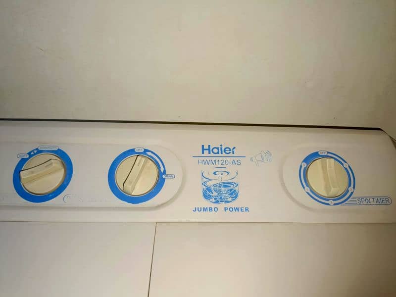 Haier washing machine HWM120-AS 6