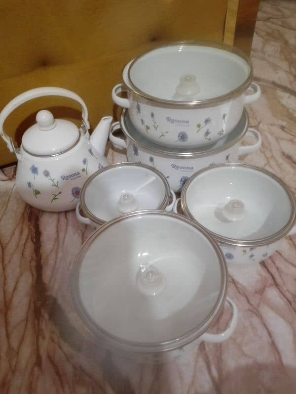 Reona Bowl Set with kettle 2