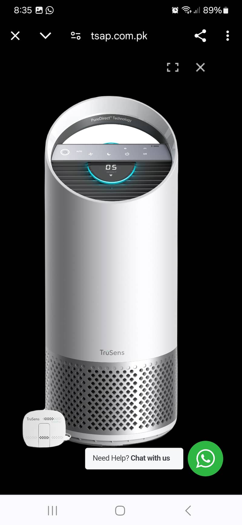 10/10 conditionTrusens z2000 air purifier 4