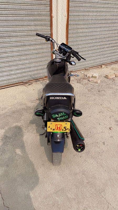 CG 125 Honda Black colour 1