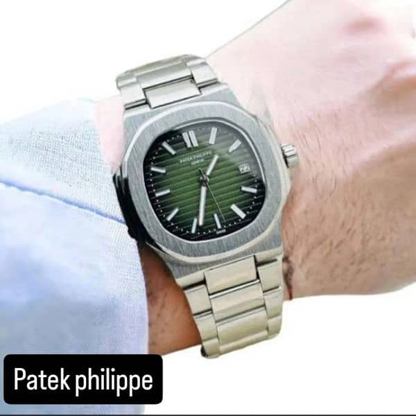 patet philippe watch with master lock date work 1